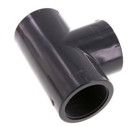 T-koppeling Rp2'' Pvc-u EN 1452-3 16 bar (224.8psi)