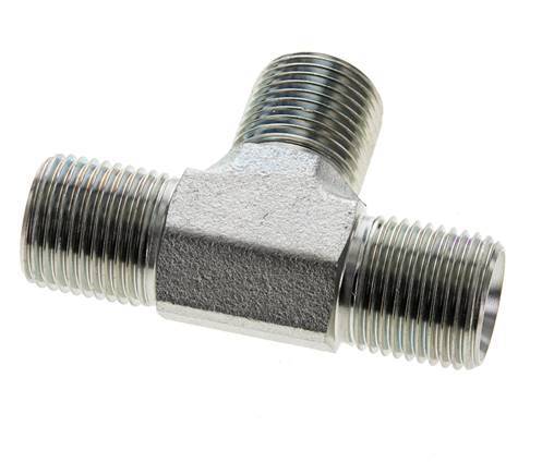 T-Fitting G1/2'' Buitendraad Staal 350bar (4917,5psi)