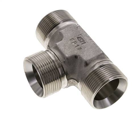 Tee Fitting G1 1/2'' Male Stainless Steel 190bar (2669.5psi)