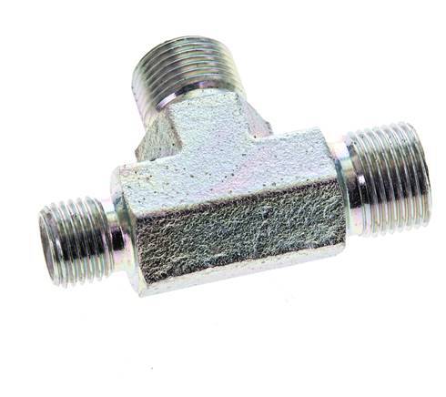 T-Fitting G1/4'' x G3/8'' Buitendraad Staal 325bar (4566,25psi)