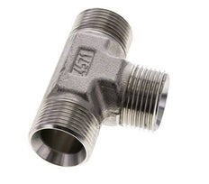 Tee Fitting G1'' Male Stainless Steel 225bar (3161.25psi)