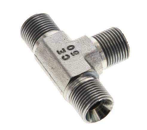 T-Fitting G3/8'' Buitendraad Staal 325bar (4566,25psi)