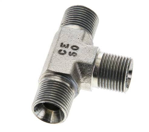 T-Fitting G3/8'' Buitendraad Staal 325bar (4566,25psi)