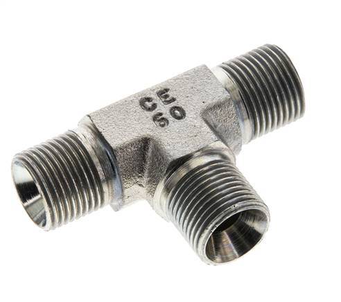 T-Fitting G3/8'' Buitendraad Staal 325bar (4566,25psi)