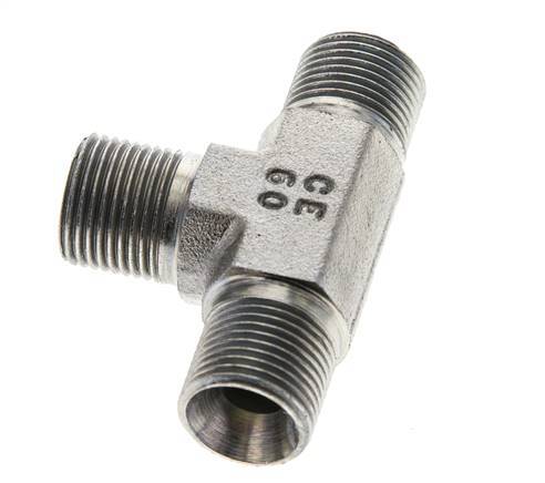 T-Fitting G3/8'' Buitendraad Staal 325bar (4566,25psi)