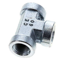 T-koppeling 3/8'' NPT Binnendraad Staal Hoge Druk 210bar (2950.5psi)