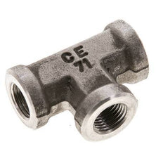 T-koppeling 1/8" NPT Binnendraad RVS 345 bar hoge druk (4847.25psi)