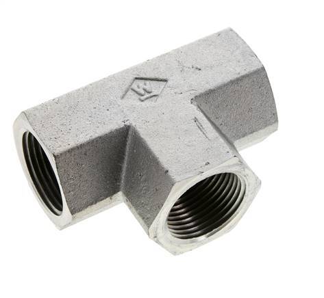 T-koppeling 1'' NPT Binnendraad Staal Hoge Druk 140bar (1967.0psi)