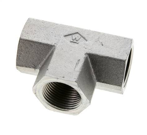 T-koppeling 1'' NPT Binnendraad Staal Hoge Druk 140bar (1967.0psi)