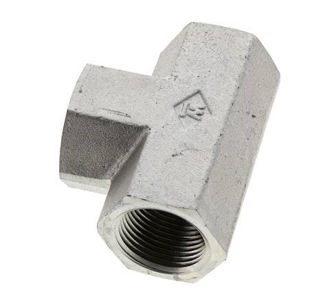 T-koppeling 1'' NPT Binnendraad Staal Hoge Druk 140bar (1967.0psi)