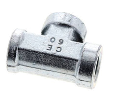 T-koppeling 1/2" NPT Binnendraad Staal Hoge druk 210 bar (2950.5psi)