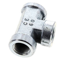 T-koppeling 1/2" NPT Binnendraad Staal Hoge druk 210 bar (2950.5psi)