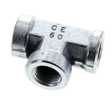 T-koppeling 1/2" NPT Binnendraad Staal Hoge druk 210 bar (2950.5psi)