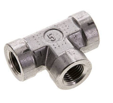 T-koppeling 1/4" NPT Binnendraad RVS Hoge druk 275 bar (3863.75psi)