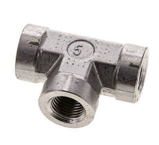 T-koppeling 1/4" NPT Binnendraad RVS Hoge druk 275 bar (3863.75psi)