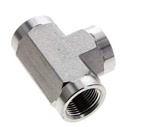 T-koppeling 3/4" NPT Binnendraad Staal Hoge druk 170bar (2388.5psi)
