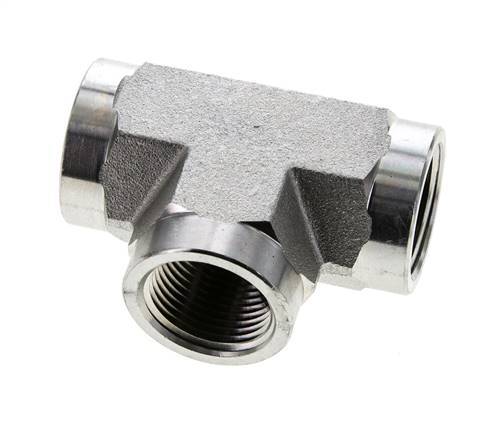 T-koppeling 3/4" NPT Binnendraad Staal Hoge druk 170bar (2388.5psi)