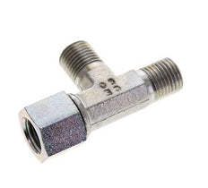 Tee Fitting G1/4'' Male x Female Steel Hydraulic 350bar (4917.5psi)