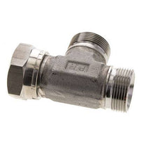 Tee Fitting G1 1/4'' Male x Female Stainless steel Hydraulic 190bar (2669.5psi)