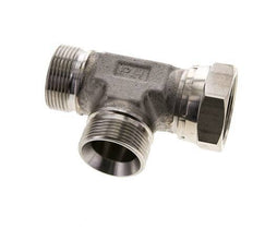 Tee Fitting G1 1/4'' Male x Female Stainless steel Hydraulic 190bar (2669.5psi)
