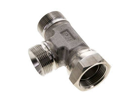 Tee Fitting G1 1/4'' Male x Female Stainless steel Hydraulic 190bar (2669.5psi)