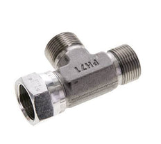 Tee Fitting G3/4'' Male x Female Stainless steel Hydraulic 325bar (4566.25psi)