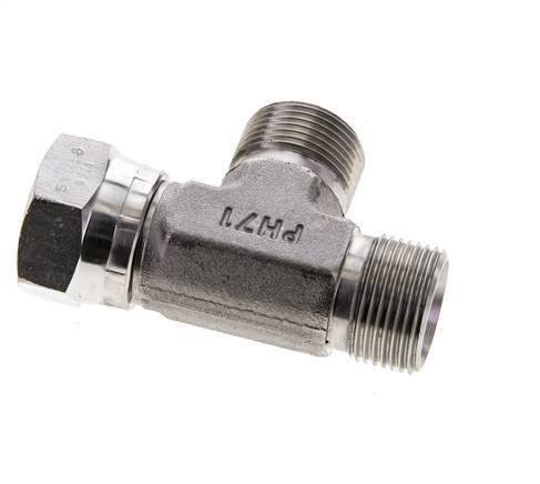 Tee Fitting G3/4'' Male x Female Stainless steel Hydraulic 325bar (4566.25psi)