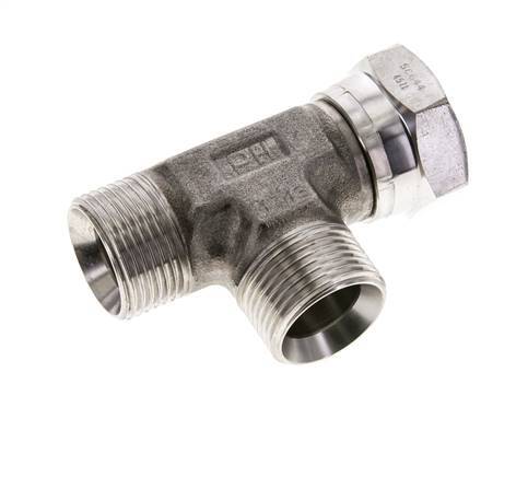Tee Fitting G1'' Male x Female Stainless steel Hydraulic 225bar (3161.25psi)