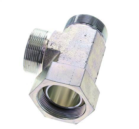 Tee Fitting G2'' Male x Female Steel Hydraulic 175bar (2458.75psi)
