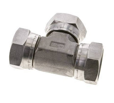 T-koppeling G1 1/2'' Binnendraad RVS Hydrauliek 125bar (1756.25psi)