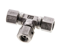 Tee Fitting G1/8'' Female Stainless steel Hydraulic 400bar (5620.0psi)