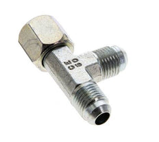 JIC T-koppeling UNF 9/16''-18 Binnendraad x Buitendraad Staal 350 bar (4917.5psi)