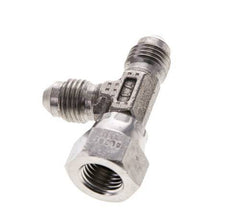 JIC T-koppeling UNF 7/16''-20 Binnendraad x buitendraad RVS 350 bar (4917.5psi)