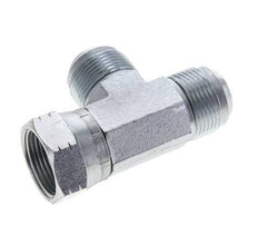JIC T-koppeling UN 1-5/16''-12 Binnendraad x Buitendraad Staal 250 bar (3512.5psi)
