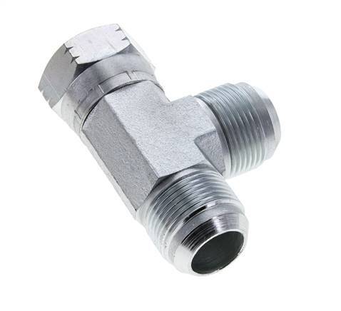 JIC T-koppeling UN 1-5/16''-12 Binnendraad x Buitendraad Staal 250 bar (3512.5psi)