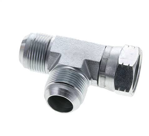 JIC T-koppeling UN 1-5/16''-12 Binnendraad x Buitendraad Staal 250 bar (3512.5psi)