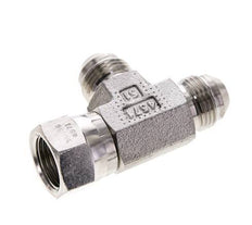 JIC T-koppeling UNF 3/4''-16 binnendraad x buitendraad RVS 350 bar (4917.5psi)
