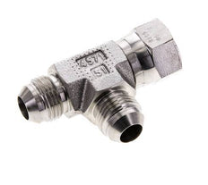 JIC T-koppeling UNF 3/4''-16 binnendraad x buitendraad RVS 350 bar (4917.5psi)