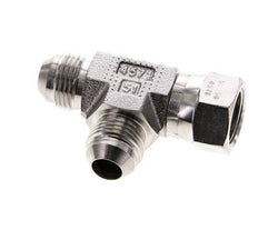 JIC T-koppeling UNF 3/4''-16 binnendraad x buitendraad RVS 350 bar (4917.5psi)