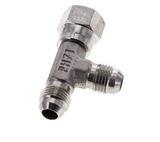 JIC T-koppeling UNF 9/16''-18 binnendraad x buitendraad RVS 350 bar (4917.5psi)