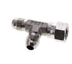 JIC T-koppeling UNF 9/16''-18 binnendraad x buitendraad RVS 350 bar (4917.5psi)