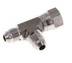 JIC T-koppeling UNF 1/2''-20 binnendraad x buitendraad RVS 350 bar (4917.5psi)