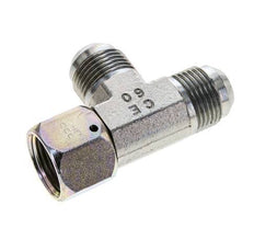 JIC T-koppeling UN 1-1/16''-12 Binnendraad x Buitendraad Staal 350 bar (4917.5psi)