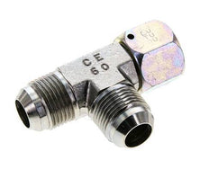 JIC T-koppeling UN 1-1/16''-12 Binnendraad x Buitendraad Staal 350 bar (4917.5psi)