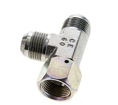 JIC T-koppeling UN 1-1/16''-12 Binnendraad x Buitendraad Staal 350 bar (4917.5psi)