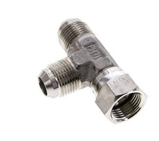 JIC T-koppeling UNF 7/8''-14 binnendraad x buitendraad RVS 350 bar (4917.5psi)