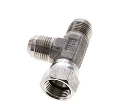 JIC T-koppeling UNF 7/8''-14 binnendraad x buitendraad RVS 350 bar (4917.5psi)