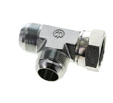 JIC T-koppeling UN 1-5/8''-12 Binnendraad x Buitendraad Staal 210 bar (2950.5psi)