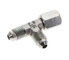 JIC T-koppeling UNF 7/16''-20 Binnendraad x Buitendraad Staal 350 bar (4917.5psi)