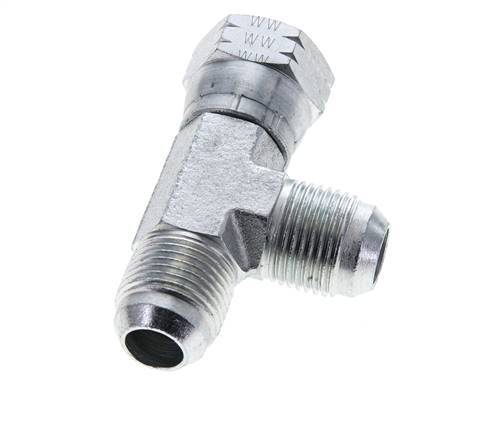 JIC T-koppeling UNF 7/8''-14 Binnendraad x Buitendraad Staal 350 bar (4917.5psi)